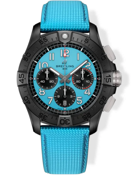 (image for) Breitling Avenger B01 42 Turquoise Ceramic Replica Watch SB0146101L1X1